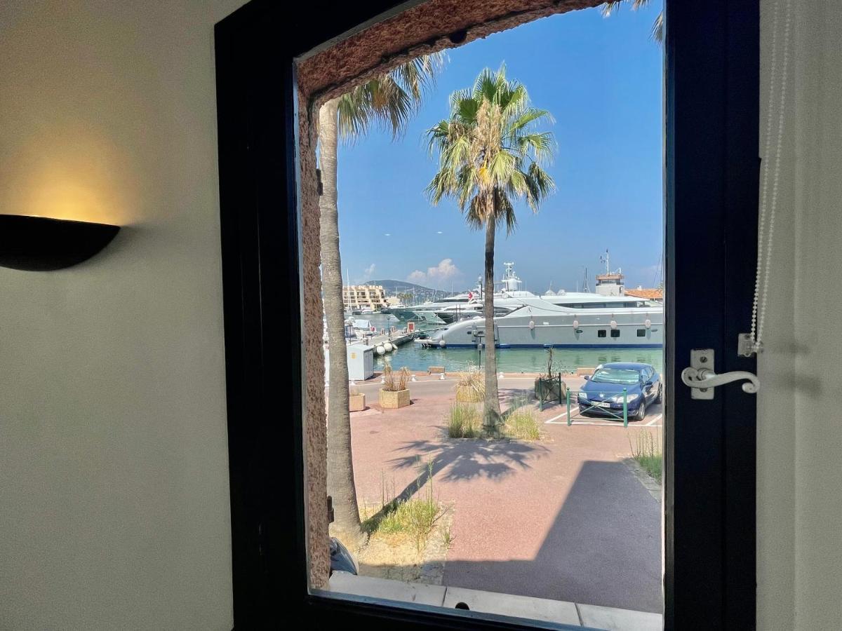 Marinesappartement-Yachts View, 100M Beach, Fiber Wifi High Speed Saint-Tropez Eksteriør billede