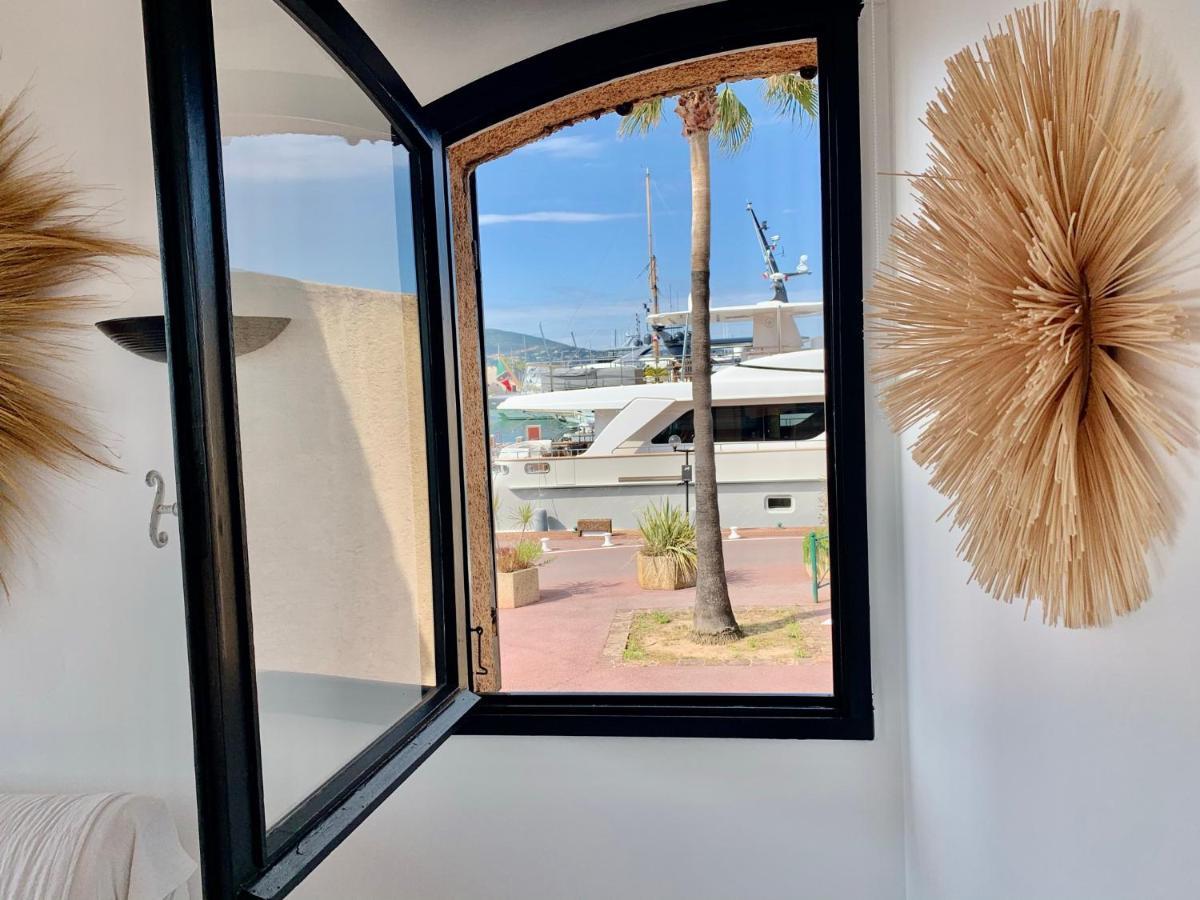 Marinesappartement-Yachts View, 100M Beach, Fiber Wifi High Speed Saint-Tropez Eksteriør billede
