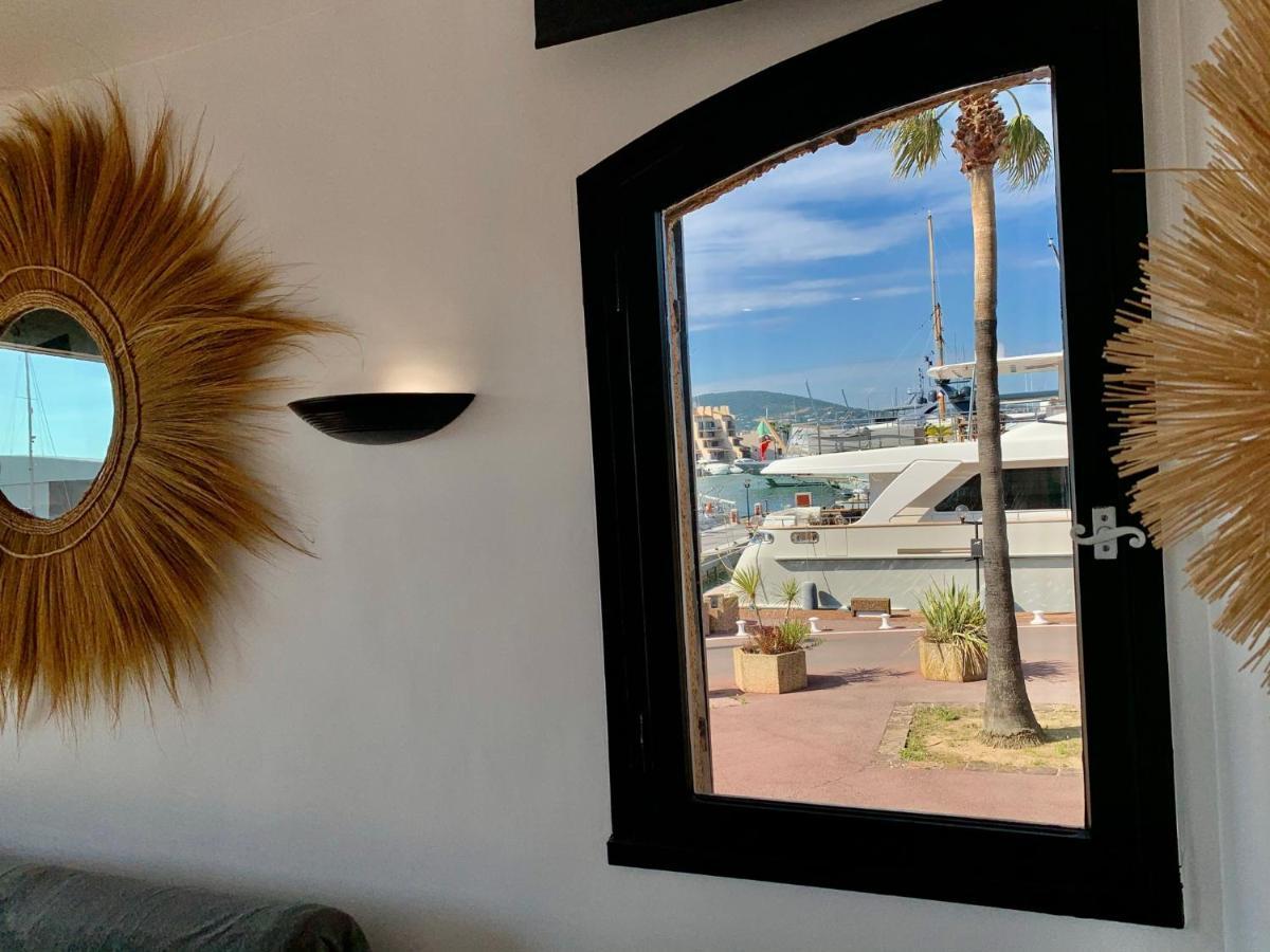 Marinesappartement-Yachts View, 100M Beach, Fiber Wifi High Speed Saint-Tropez Eksteriør billede