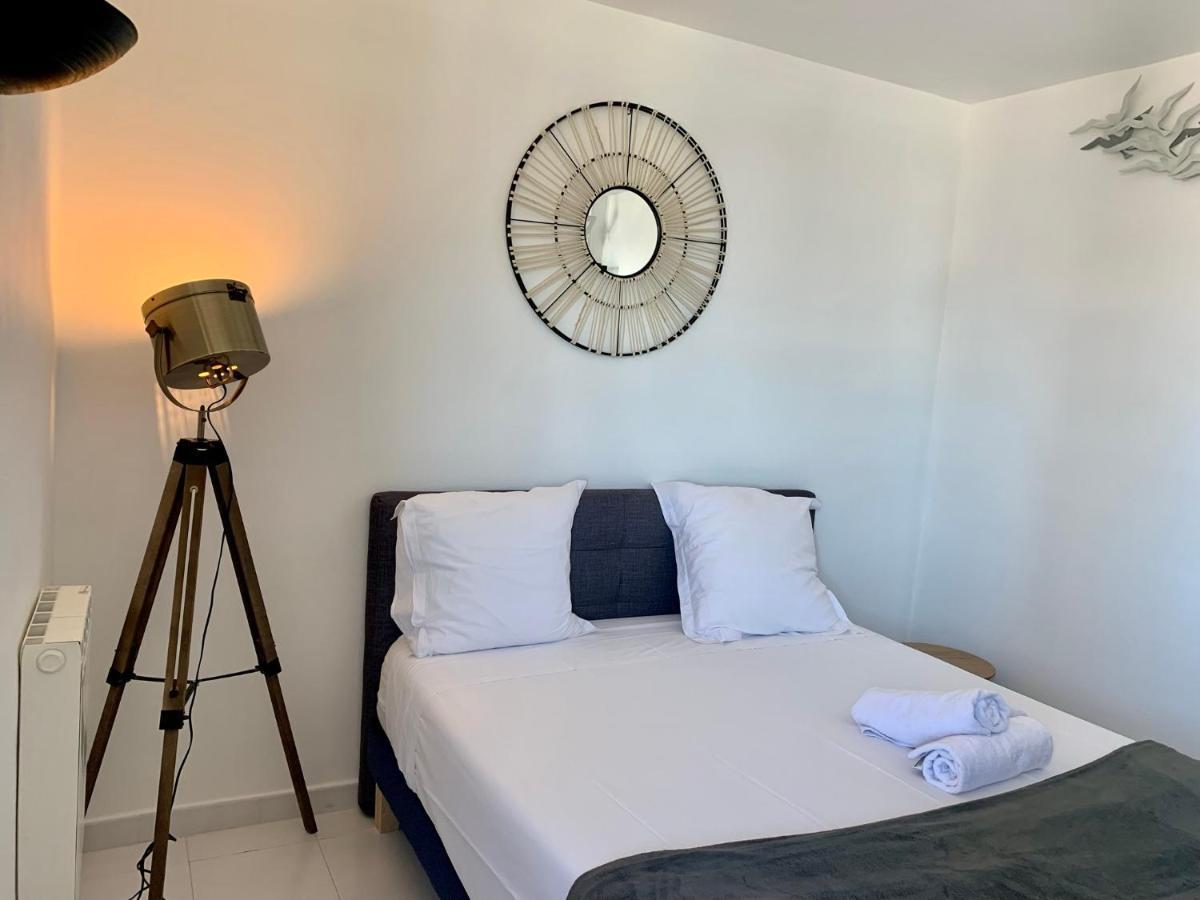 Marinesappartement-Yachts View, 100M Beach, Fiber Wifi High Speed Saint-Tropez Eksteriør billede